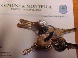 Mazzo di chiavi rinvenuto in Via Pendino il 01/02/2024