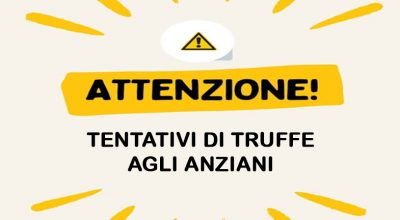 ⚠️ AVVISO IMPORTANTE! ⚠️ Tentativi di truffe agli anziani